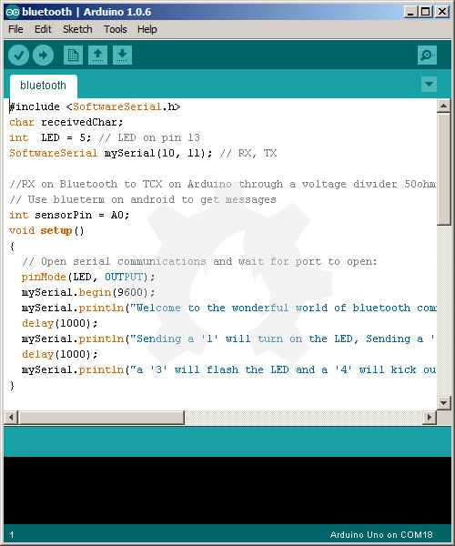 Ini adalah Screenshoot Arduino IDE
