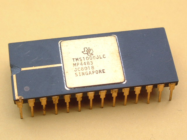 Mikrokontroler TMS1000, 1974