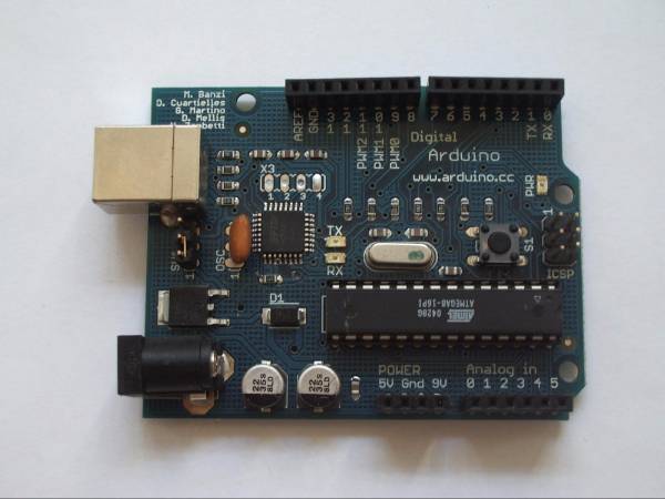 Second production version of the Arduino USB boards