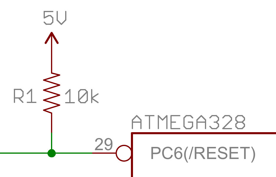 Pull-Up Resistor pada ATMega328